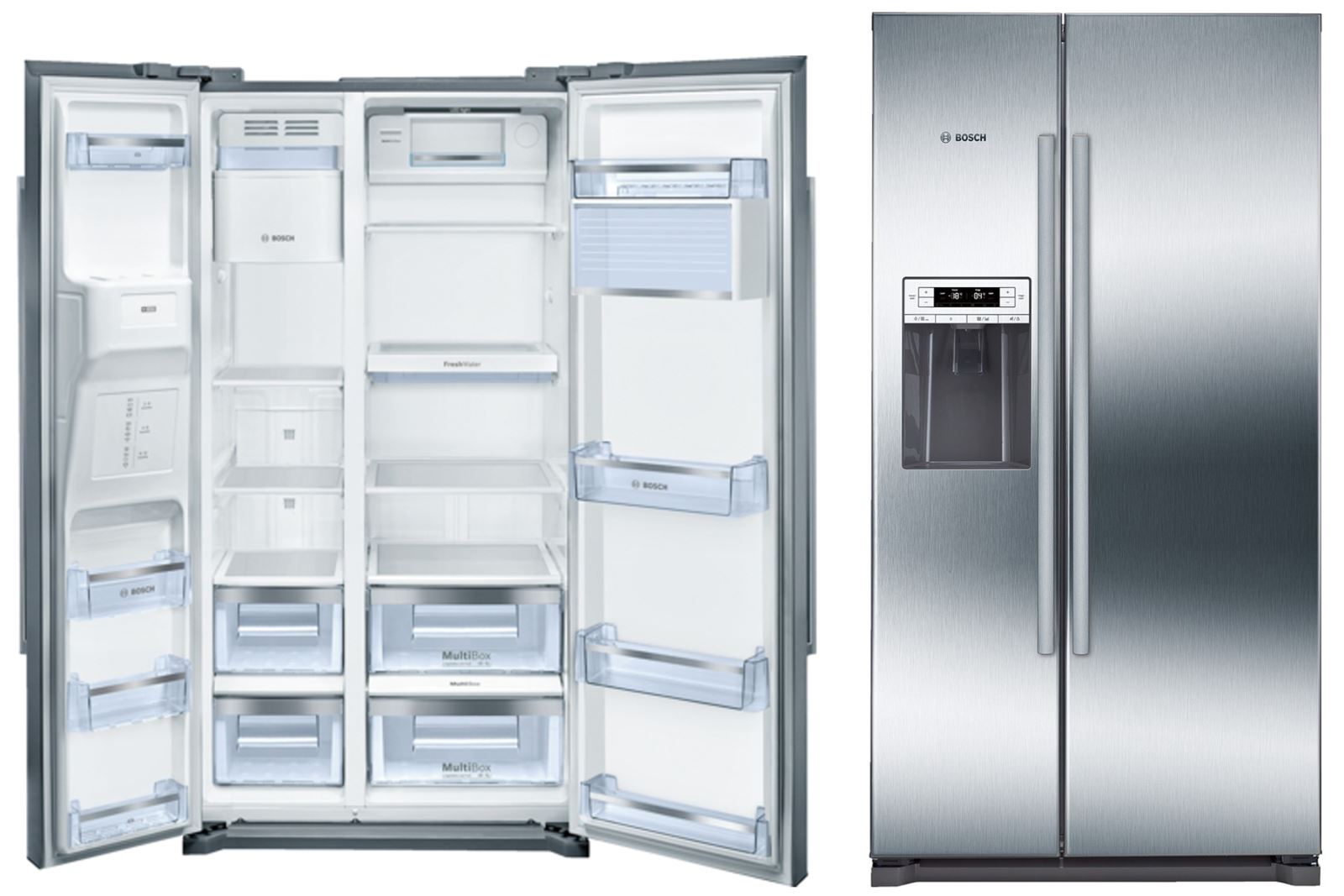 Tủ Lạnh Side By Side Bosch KAI90VI20G, tủ lạnh bosch kad90vb20, tủ lạnh bosch kag90ai20, tủ lạnh 2 cánh bosch, tủ lạnh bosch series 8, tủ lạnh side by side hitachi, tủ lạnh bosch kag90ai20g, tủ lạnh bosch kad92sb30