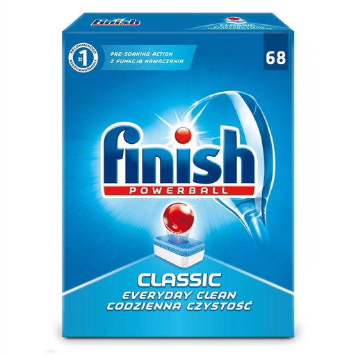 Viên rửa bát Finish Classic 68 viên, Viên rửa bát Finish Classic, Viên rửa bát Finish