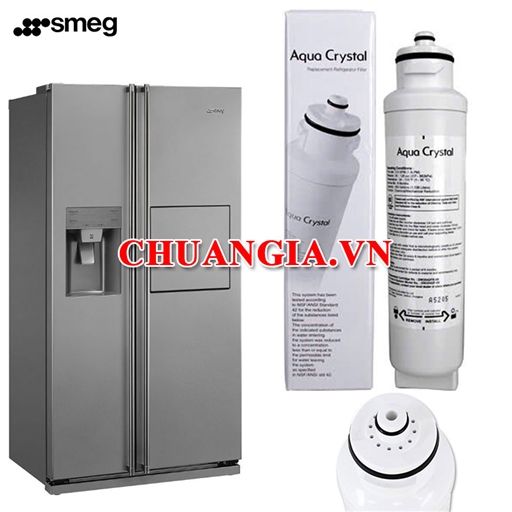 Nơi Bán Lõi Lọc tủ lạnh Smeg chính hãng, lõi lọc tủ lạnh, lõi lọc tủ lạnh smeg, bộ lọc tủ lạnh, bộ lọc tủ lạnh smeg, nơi bàn bộ lọc tủ lạnh smeg, Bộ lọc tủ lạnh Smeg Aqua Crystal, lõi lọc tủ lạnh Smeg Aqua Crystal