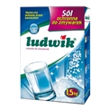 Combo Luckwik 1: Viên Rửa Bát Luckwik 30 tabs + Nước làm bóng Ludwik 750ml + Muối Rửa Bát Ludwik 1,5kg