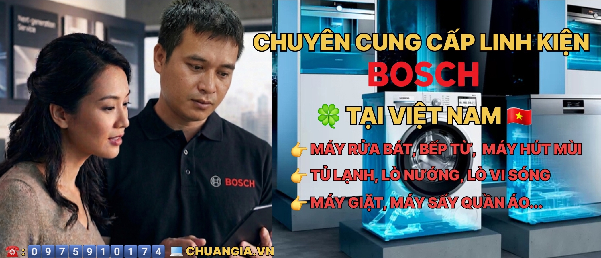 Chuyên Cung Cấp Linh Kiện Thay Thế/ CHUANGIA.VN