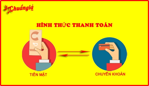Hình Thức Thanh Toán - ChuẩnGiá.vn