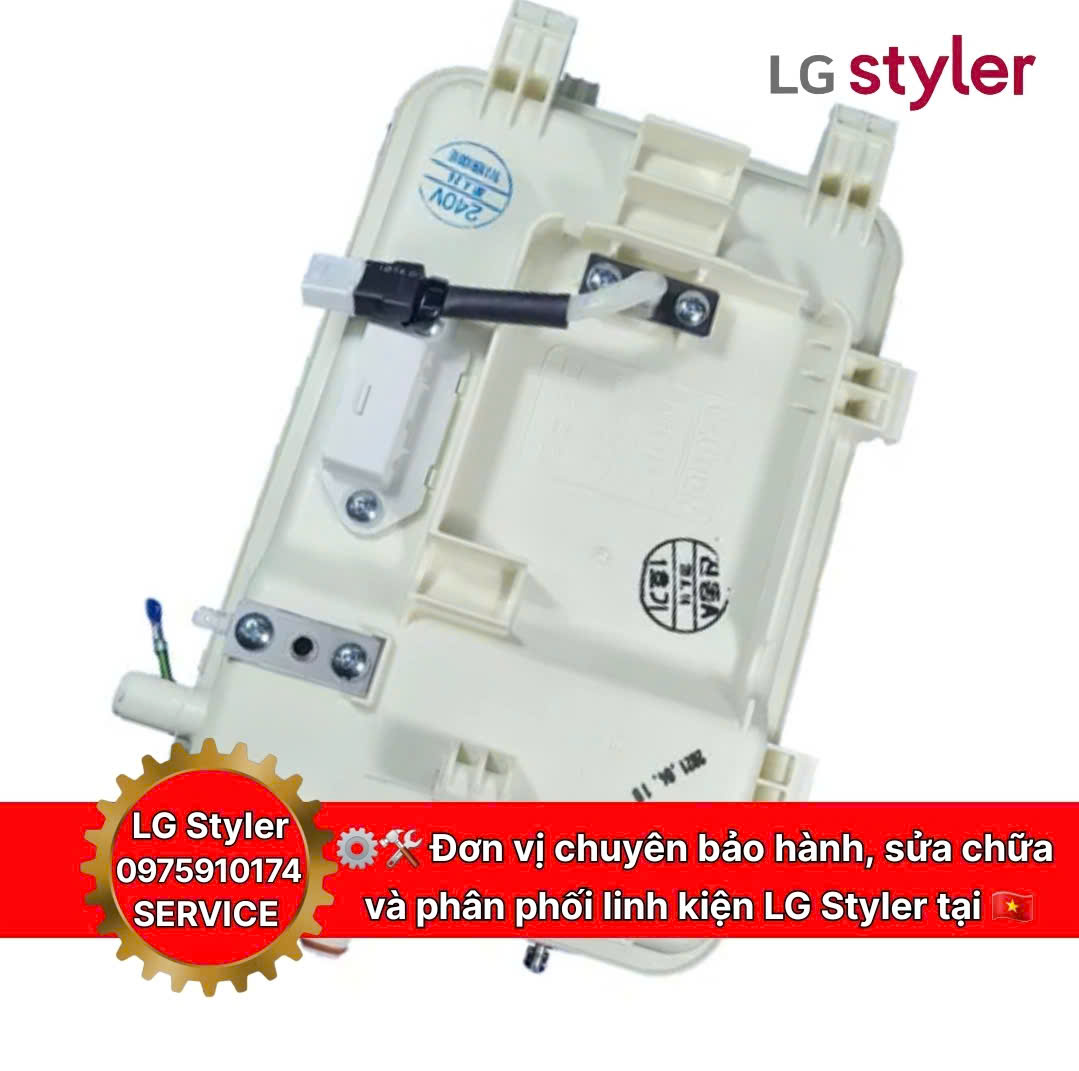 Nơi Bán Hộp Tạo Nước Nóng Của Máy Giặt Hấp Sấy LG Styler, Hộp Tạo Nước Nóng Của Máy Giặt Hấp Sấy LG Styler, hộp tạo hơi nước của máy giặt khô LG Styler, linh kiện máy giặt hấp sấy lg styler, linh kiện máy giặt khô lg styler