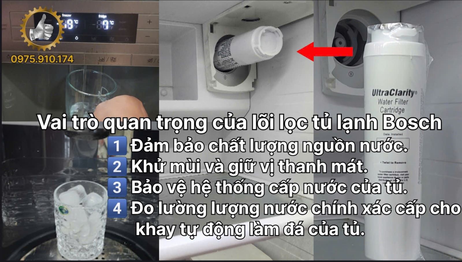 lõi lọc tủ lạnh bosch, lõi lọc nước tủ lạnh bosch, giá lõi lọc tủ lạnh bosch, lõi lọc bosch ultraclarity pro, bộ lọc nước tủ lạnh bosch chính hãng, mua lõi lọc nước tủ lạnh bosch ở đâu, bao lâu phải thay lõi lọc tủ lạnh bosch, hướng dẫn reset đèn filter tủ lạnh bosch, tủ lạnh bosch dùng lõi lọc nào, vị trí lõi lọc tủ lạnh bosch nằm ở đâu, cách thay lõi lọc tủ lạnh bosch, thay lõi lọc tủ lạnh bosch tại hà nội, thay lõi lọc tủ lạnh bosch tại TPHCM