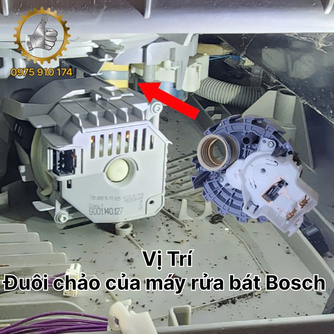 Nơi bán đuôi chảo của máy rửa bát Bosch, Bán đuôi chảo máy rửa bát Bosch, Đuôi chảo máy rửa bát Bosch chính hãng, Giá đuôi chảo máy rửa bát Bosch, Thay đuôi chảo máy rửa bát Bosch, Mua linh kiện máy rửa bát Bosch chính hãng, Địa chỉ thay linh kiện máy rửa bát Bosch uy tín, 