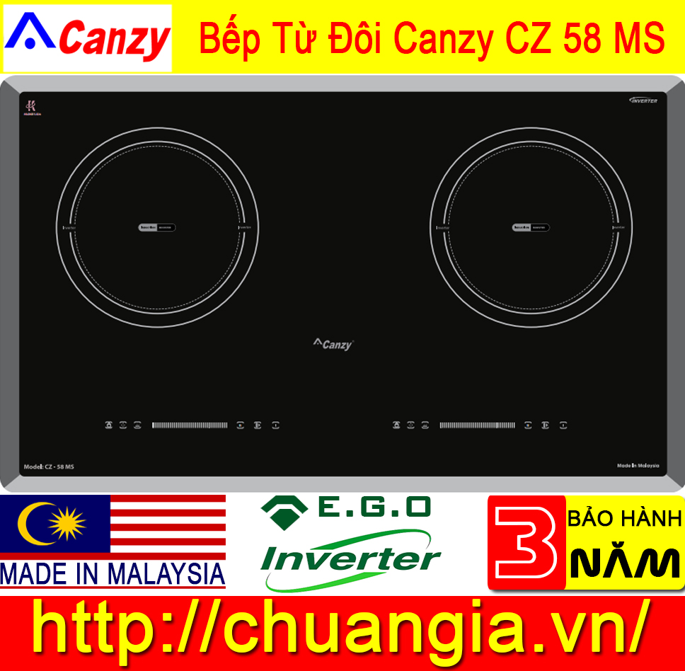 Bếp Từ Canzy CZ 58MS, , Bếp điện từ, bếp điện từ canzy cz-79dt, bếp từ canzy 898i, bếp từ canzy 3002ss, bếp điện từ canzy cz 900geb, bếp điện từ canzy cz 200gs, bếp từ canzy malaysia, bếp điện từ canzy cz 08h, bếp từ canzy cz-898i