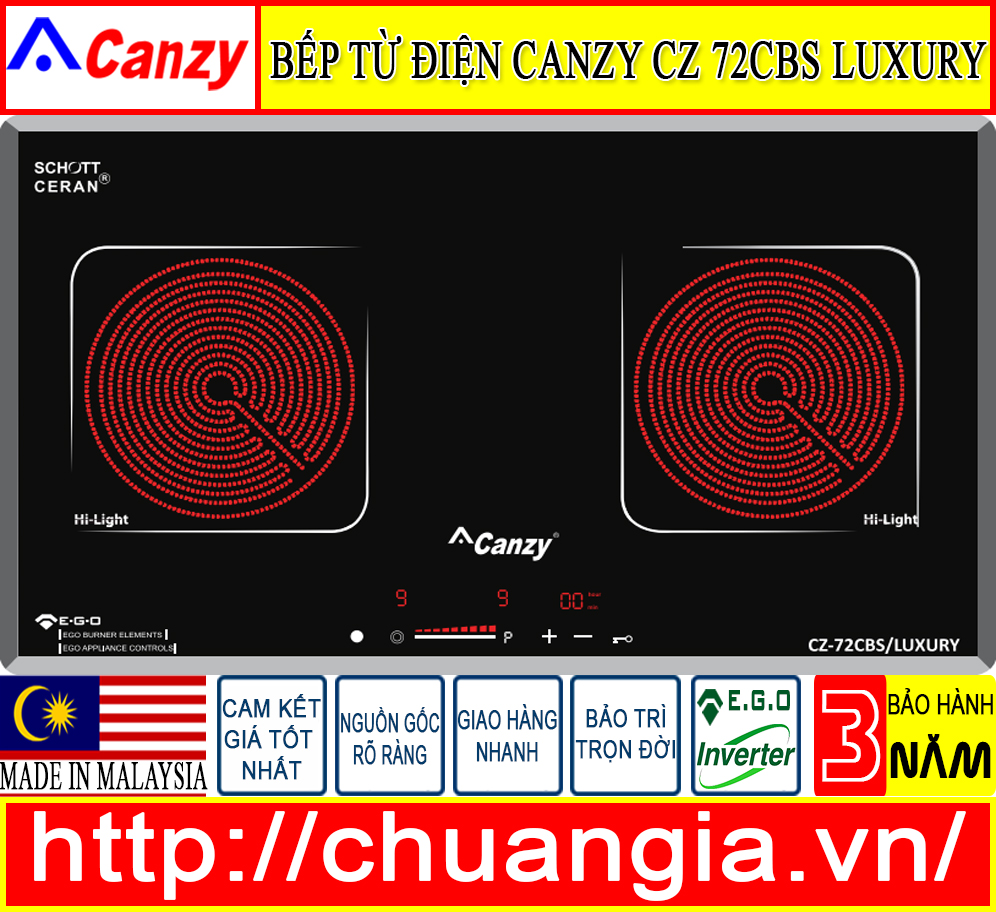 Bếp Điện Canzy CZ 72CBS LUXURY, bếp từ canzy 3002ss, bếp từ canzy malaysia, bếp từ canzy có tốt không, bếp điện canzy, bếp từ canzy cz 06i, bếp từ canzy cz 061, bếp từ canzy giá rẻ, bếp từ canzy cz 08i