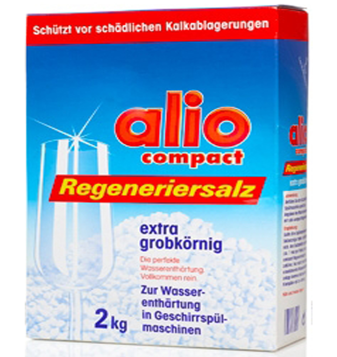 Muối rửa bát alio compact regenerier salz loại 2kg
